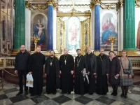 6 октября  2022 года Исаакиевский собор посетили <br> преподаватели и сотрудники Санкт-Петербургской Духовной Академии. <br> <br>