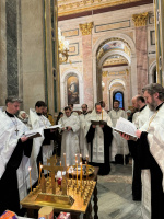 13 февраля 2026 года, в канун Вселенской родительской субботы в Исаакиевском соборе был совершен Парастас.