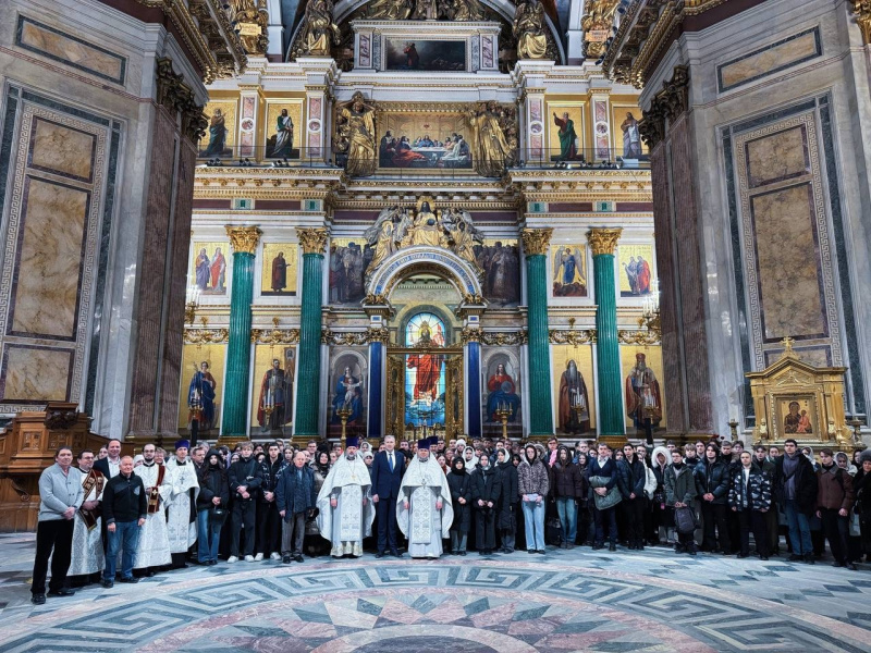 25 января 2026 года, в 33-ю неделю по Пятидесятнице, по Богоявлении, мученицы Татианы в Исаакиевском соборе была совершена Божественная Литургия.