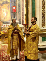 Протоиерей Артемий Владимиров посетил Исаакиевский собор.