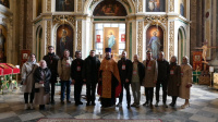 III фестиваль «Звоны северной столицы», приуроченный к празднику Воскресения Христова и 80-летию Великой Победы, открылся 10 мая в Исаакиевском соборе. III фестиваль «Звоны северной столицы», приуроченный к празднику Воскресения Христова и 80-летию Великой Победы, открылся 10 мая в Исаакиевском соборе.