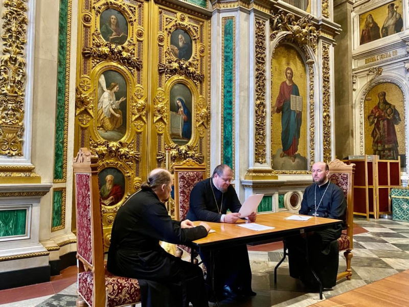 23 октября 2022 года состоялось приходское собрание Исаакиевского собора города Санкт-Петербурга.