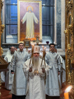 В праздник Собора Предтечи и Крестителя Господня Иоанна, 20 января, митрополит Санкт-Петербургский и Ладожский Варсонофий совершил Божественную литургию в Исаакиевском соборе.