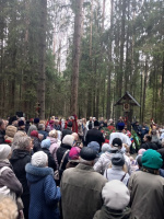 30 октября 2025 года, в день памяти жертв политических репрессий, в храме на Левашовском мемориальном кладбище состоялись заупокойные богослужения.