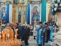 6 апреля 2025 года, в канун праздника Благовещения Пресвятой Богородицы в Исаакиевском соборе было совершено Всенощное Бдение. 6 апреля 2025 года, в канун праздника Благовещения Пресвятой Богородицы в Исаакиевском соборе было совершено Всенощное Бдение.