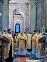 6 декабря 2025 года, в день престольного праздника левого придела Исаакиевского собора святого Благоверного великого князя Александра Невского в соборе совершена Божественная Литургия.