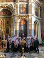 Ученики петербургской школы познакомились с традициями украшения храмов