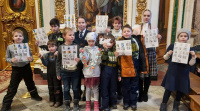 12 декабря во время Божественной Литургии состоялись занятия в Воскресной школе Исаакиевского собора.