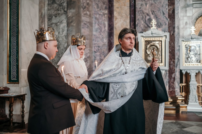 Крещение и Венчание в Исаакиевском соборе.