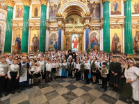 В праздник Входа Господня в Иерусалим (Вербное воскресенье), 13 апреля, митрополит Санкт-Петербургский и Ладожский Варсонофий возглавил праздничную Божественную литургию в Исаакиевском соборе. В праздник Входа Господня в Иерусалим (Вербное воскресенье), 13 апреля, митрополит Санкт-Петербургский и Ладожский Варсонофий возглавил праздничную Божественную литургию в Исаакиевском соборе.