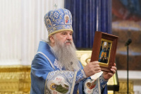 В Неделю о блудном сыне, 20 февраля, митрополит Санкт-Петербургский и Ладожский Варсонофий возглавил Божественную литургию в Исаакиевском соборе.