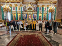 18 июня 2025 года, ключарь Исаакиевского собора протоиерей Роман совершил молебен в соборе. 18 июня 2025 года, ключарь Исаакиевского собора протоиерей Роман совершил молебен в соборе.