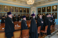 Ключарь Исаакиевского собора протоиерей Роман Ковальский принял участие в заседании епархиального совета.