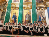 25 октября 2025 года, в канун 20-й недели по Пятидесятнице, в Исаакиевском соборе было совершено Всенощное бдение.